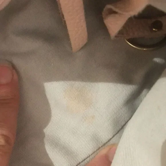 Mark & Graham Cream Satchel with Bamboo Handles - Picture 14 of 16